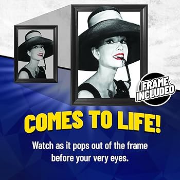 Amazon|オードリー・ヘップバーン ティファニーで朝食を 3Dポスター Amazon|オードリー・ヘップバーン ティファニーで朝食を 3Dポスター