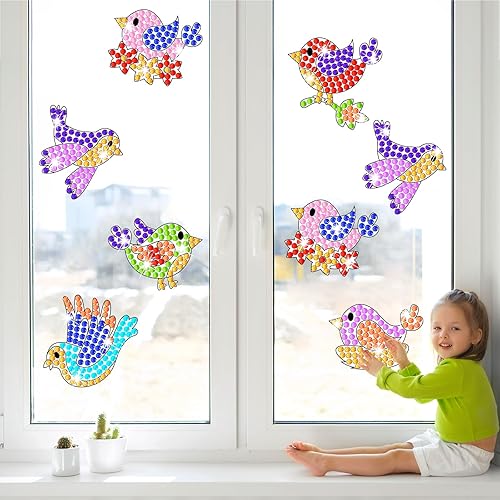 Vista 33 de Qyeahkj Juego de 6 piezas de arte y manualidades de verano, atrapasoles, manualidades fáciles para niños, adolescentes de 4 a 12 años, divertidos