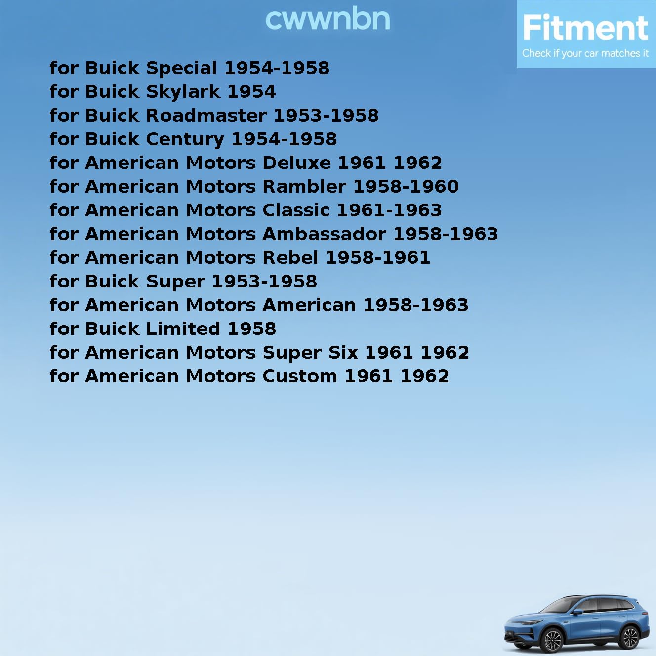 Engine Oil Drain Plug Gasket Replacement B6734 for American Motors Classic, Custom, Deluxe, Ambassador, American 1958 1959 1960 1961 1962 1963 1 PCS