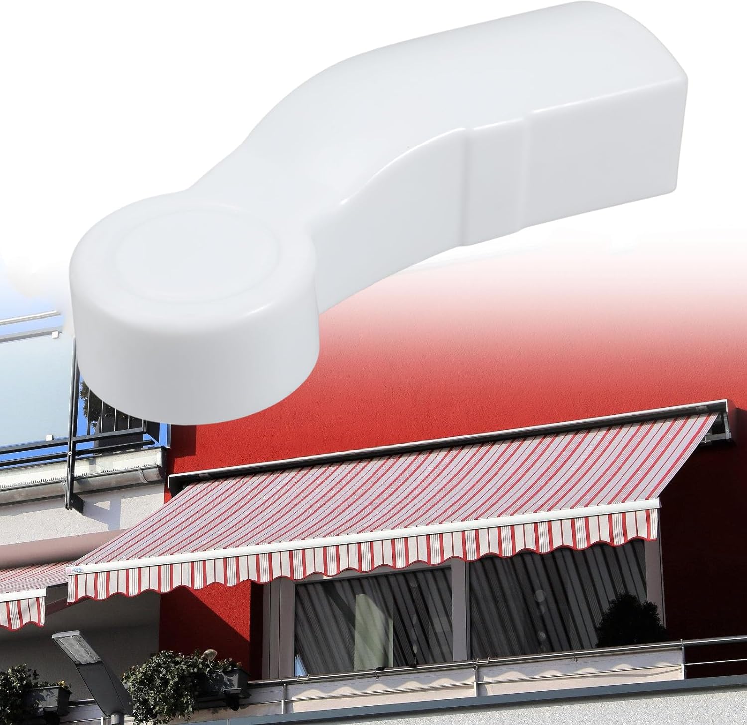 Adjustable Rain Shelter Mount Outdoor Awning Stand Metal Frame for Motorhomes Telescoping Canopies Reinforcement Outdoor Rain Shelter Awning Bracket