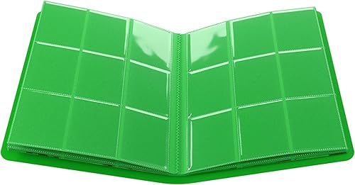 Miniatura 6 de Álbum informal de 18 bolsillos, organiza tarjetas coleccionables de tamaño estándar y japonés, protector de juegos de cartas premium, con capacidad