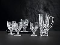 Vista 5 de Nachtmann Noblesse Collection Crystal Clear Pitcher, Carafe with Spout and Handle, Ideal for Water, Iced Tea, Juice, Fruit Punch and Beverages