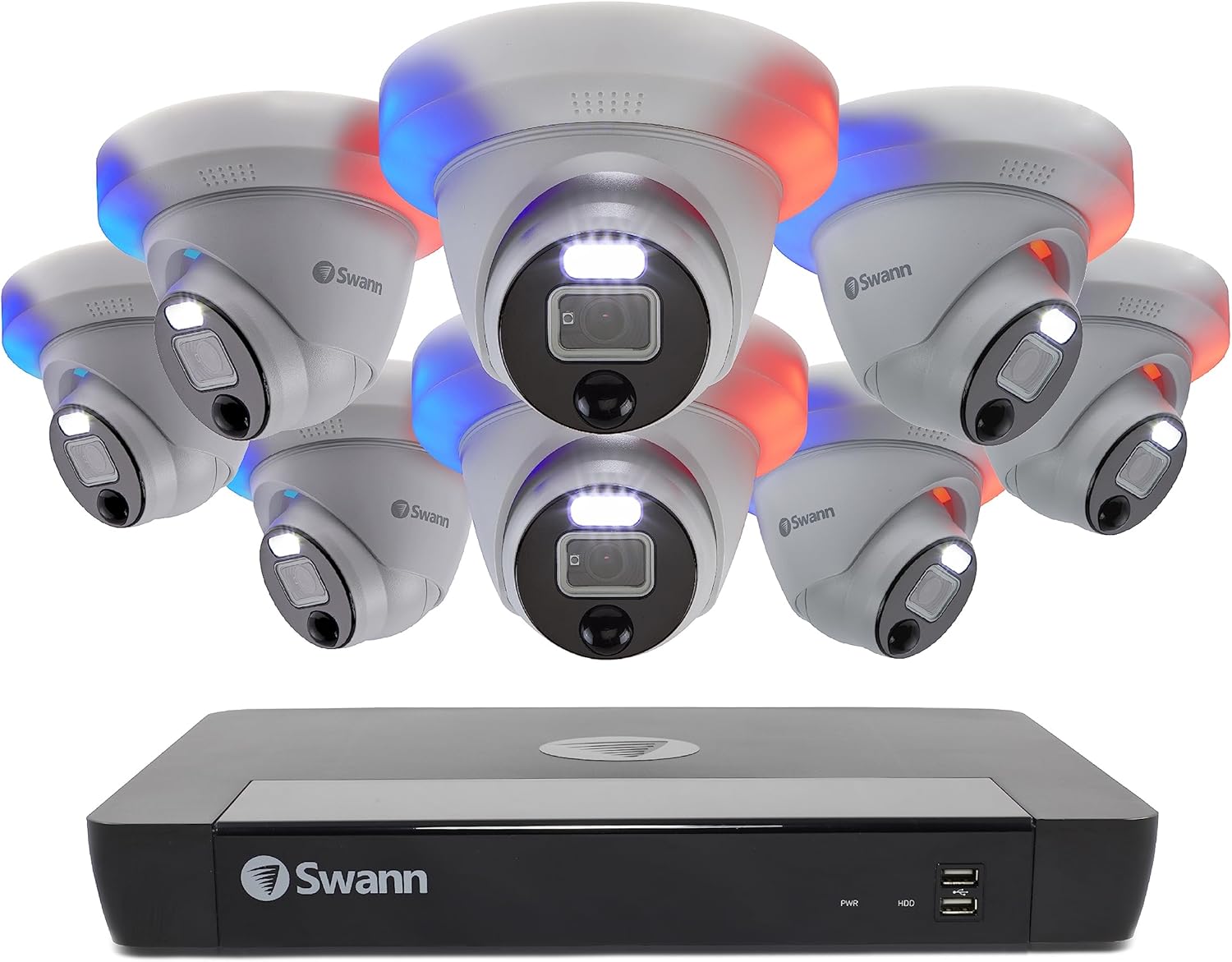Swann Home Security Camera System with 2TB HDD, 16 Channel