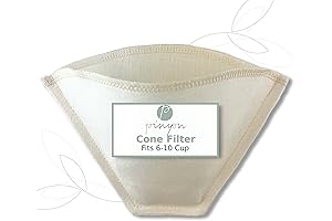 Hemp Coffee Filter: Eco-Friendly, Reusable Cone Filter for Drip Coffee Makers