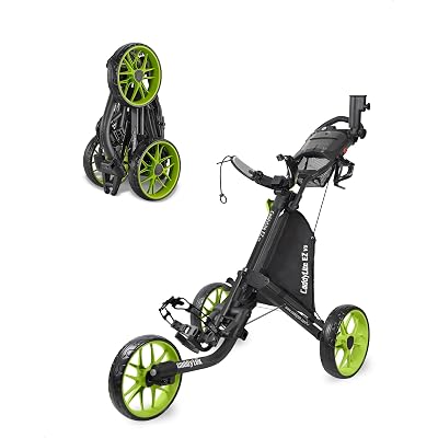 Caddytek Golf CaddyLite EZ Fold V8 3-Wheel Push Cart