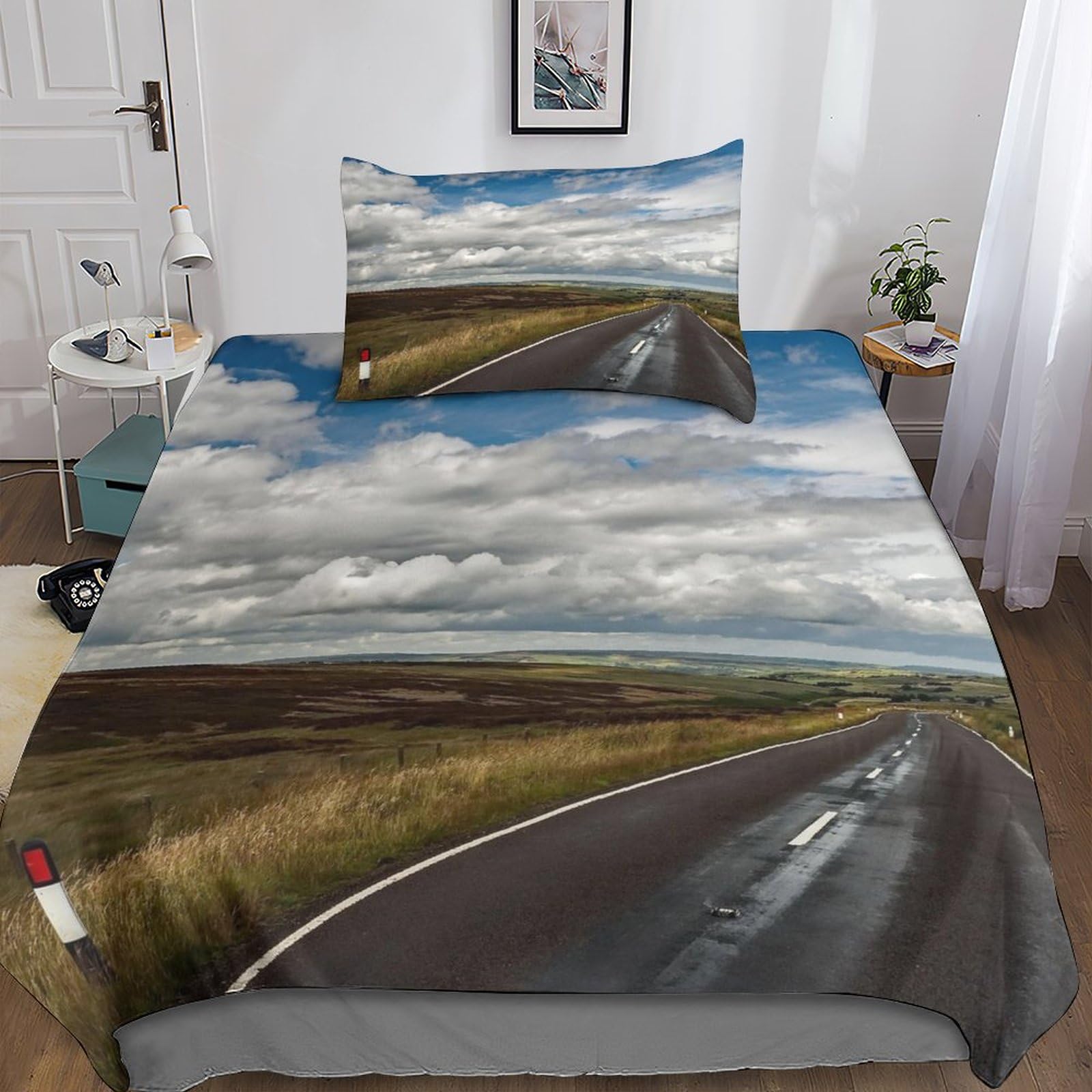 Housse de couette imprimé 3D IOFEER pour raviver une chambre terne avec des couleurs durables