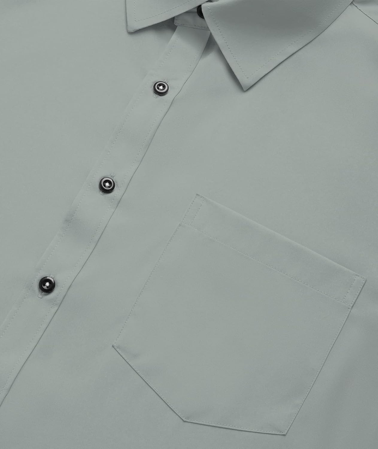 Camisa social masculina casual de manga curta com botão e bolso, Cinza claro, M em promoção! Veja a oferta e mais achadinhos de Camisas 6 Hoje é o melhor dia para comprar Camisa social masculina casual de manga curta com botão e bolso, Cinza claro, M com aquele preço maroto! Promoção! Aproveite a oferta! 6