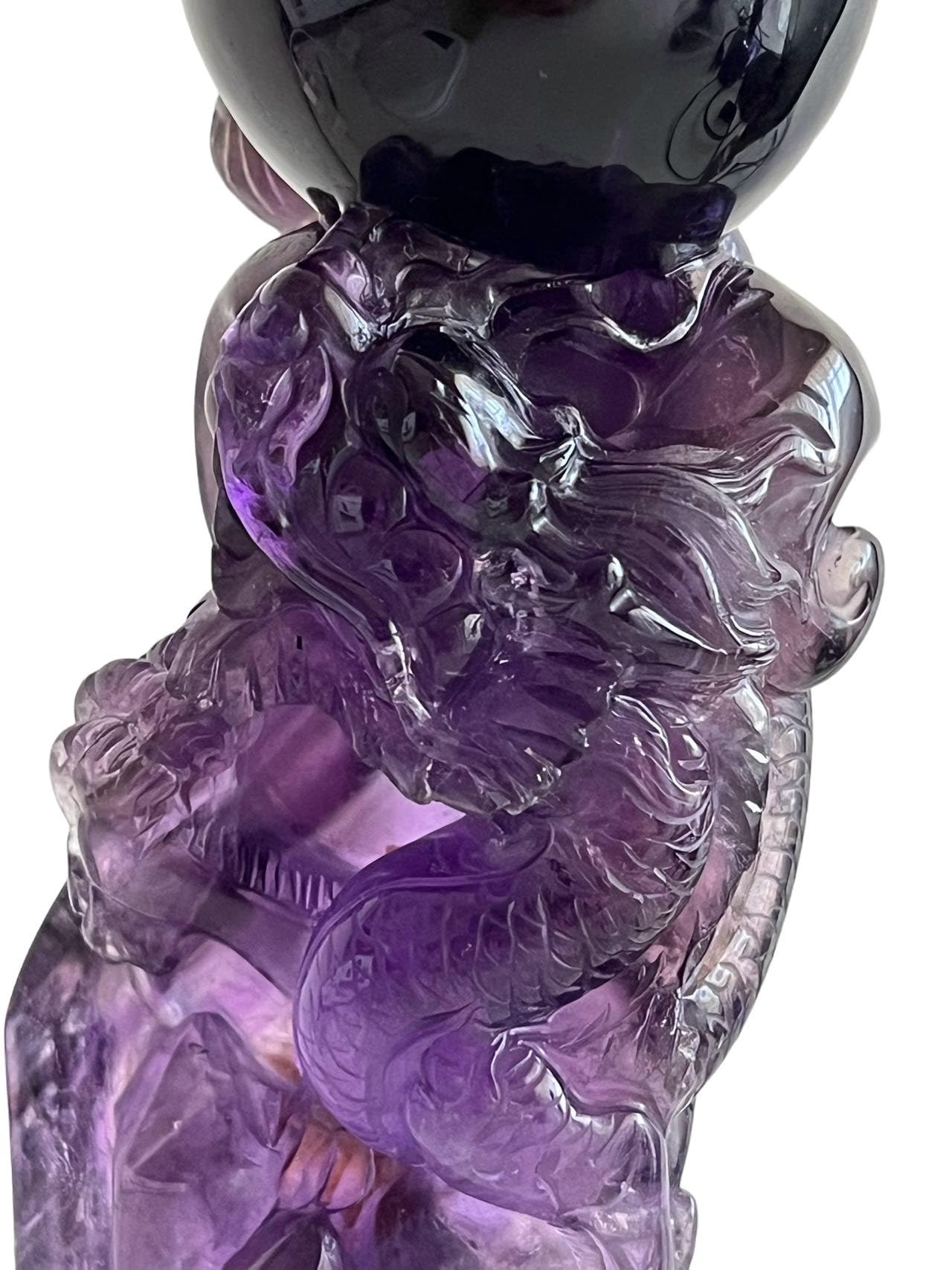 アメジスト　紫水晶　彫刻　瓢箪　置物　玉石 Amazon.co.jp: アメジストの龍の置物 紫水晶 愛の守護石 辰