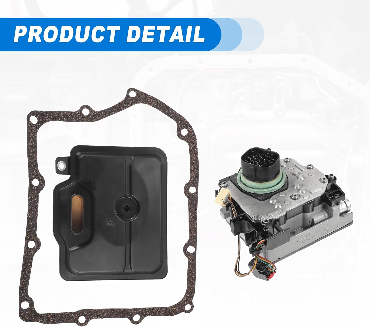 ACROPIX 62TE Transmission Governor Pressure EPC Solenoid Filter Gasket Kit Fit for Chrysler Sebring 2007-2010 No.05078555AA/68018555AA - Pack of 3