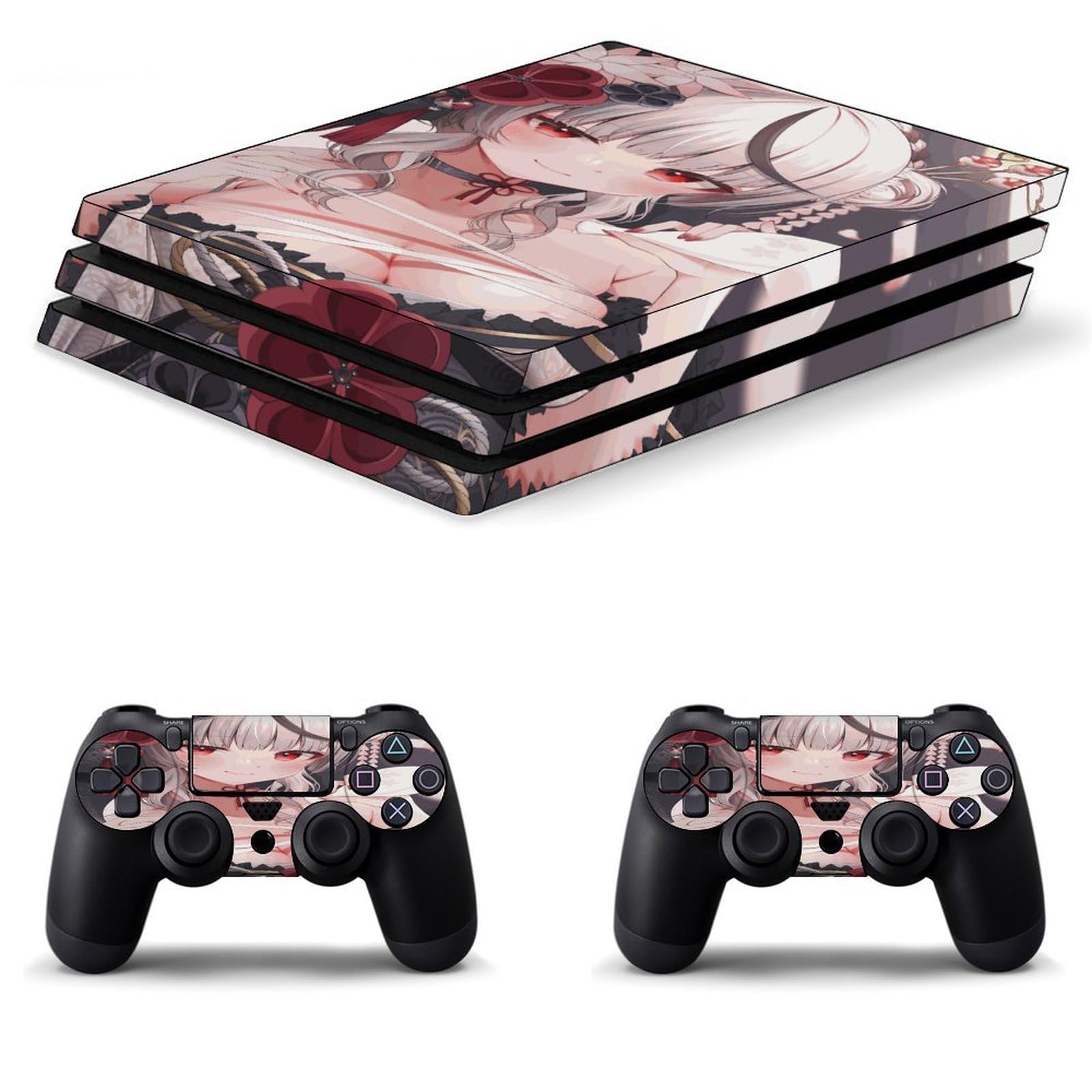 Amazon.co.jp: PS4 スキンシール PS4本体とゲームコントローラー用