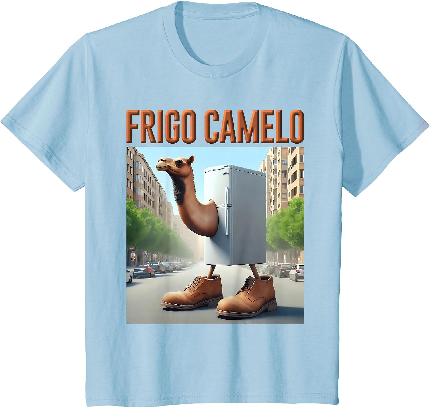Kids Trending Meme Brainrot Italian Camel Frigo Camelo T-Shirt