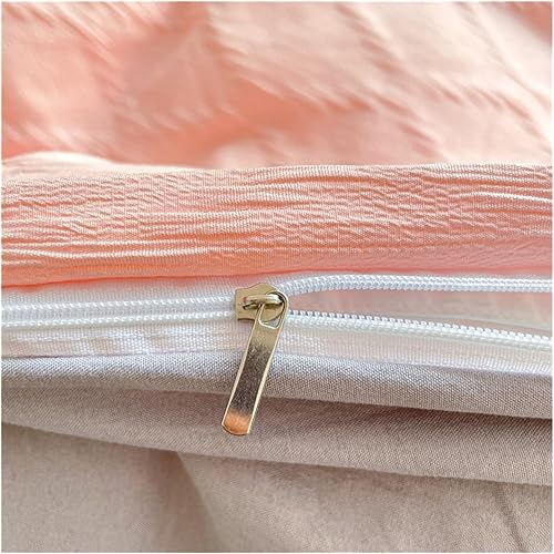 Miniatura 3 de ALturn Juego de ropa de cama de 4 piezas, funda de edredón lavada, sábana encimera, ropa de cama doble Queen, juego de cama