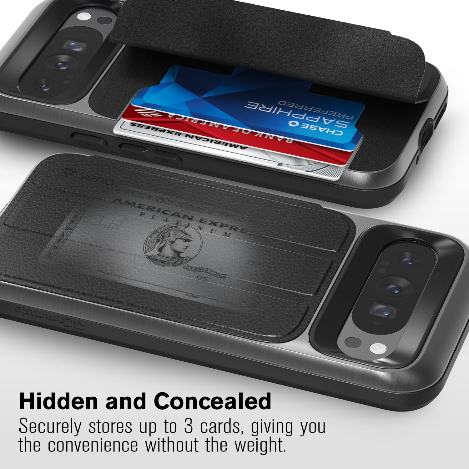 VENA vCommute for Google Pixel 9/9 Pro (2024) Wallet Case - Image 3