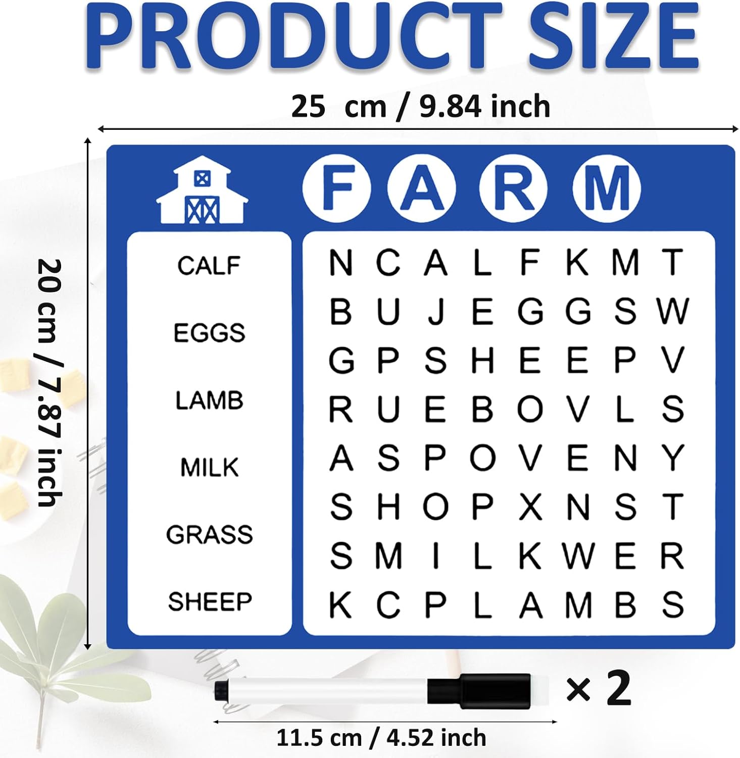 12 Pcs Word Search Books for Elderly Word Search Puzzle for Adults Alzheimers Products Dementia Activities for Elderly Seniors Patients Crossword