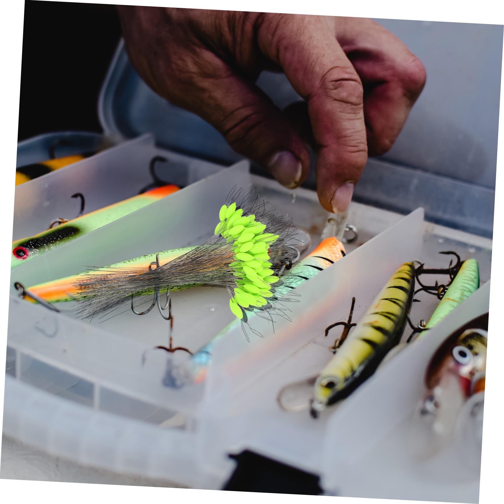 Sosoport Flotteur de pêche Multi Para Titulaires Grossier Carpe bouée Fournitures de pêche Articles de pêche Flotteurs de pêche Outil de pêche Accessoires de pêche Plastique Green