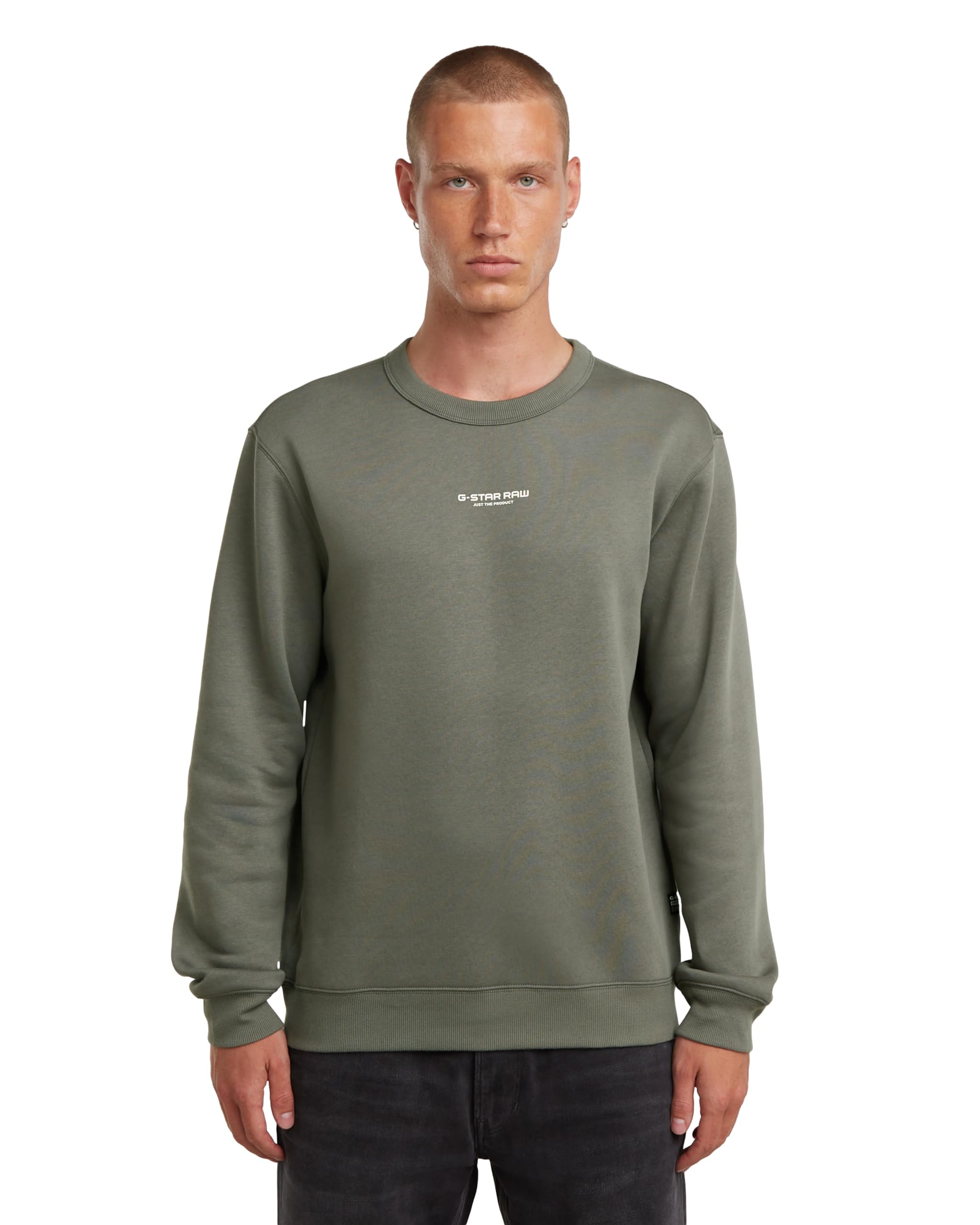 G-Star Herren Center Chest Logo Sweater Sweatshirt