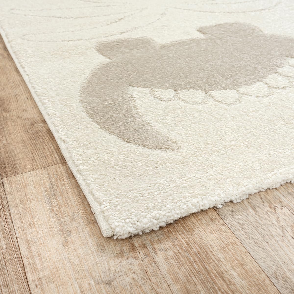 the carpet Elisa Kids Teppich für Kinderzimmer, Kinderteppich, Spielteppich, Pflegeleicht, strapazierfähige, Dino, 160 x 220 cm