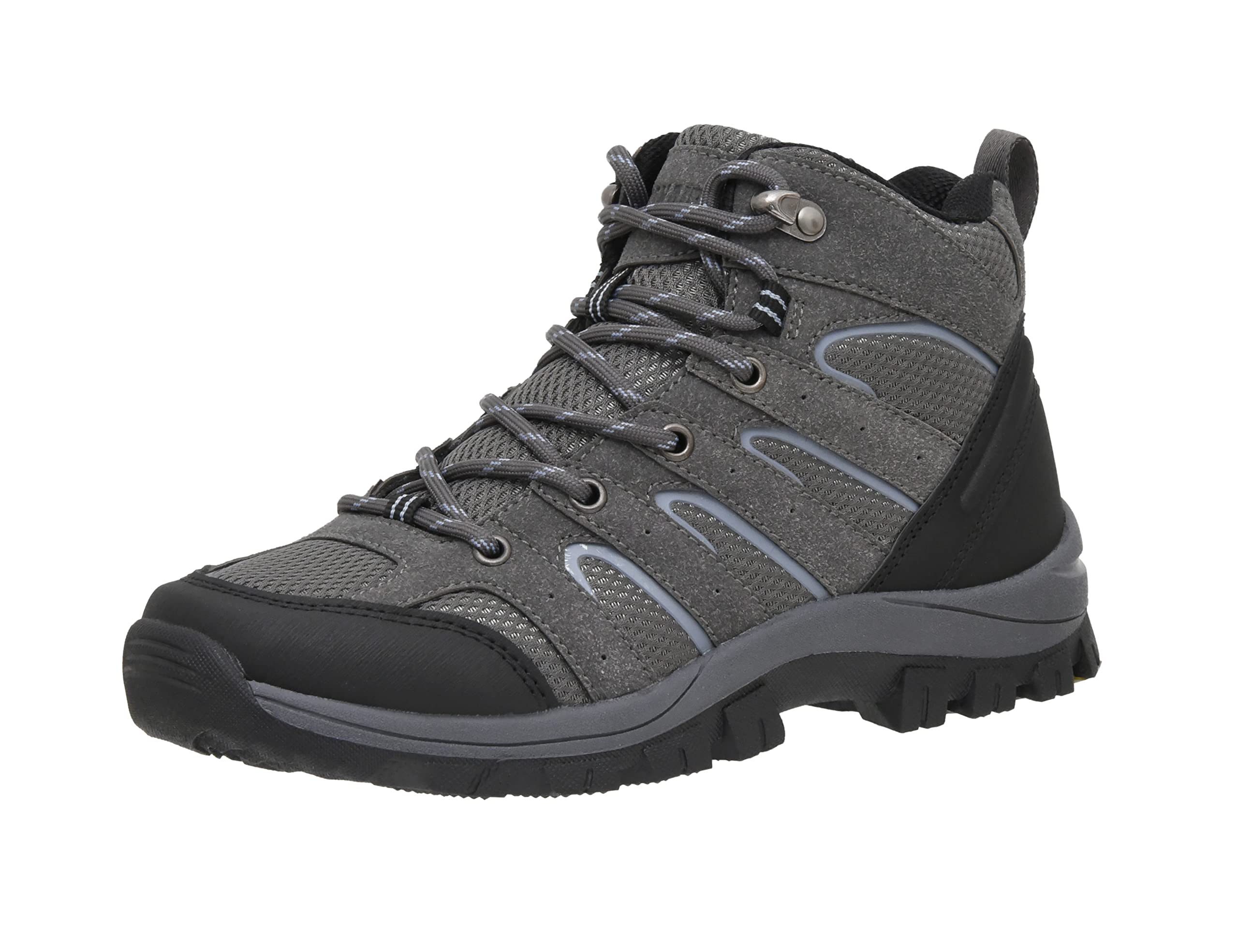 CUSHIONAIRE Women's Bixton Hiking Boot, Gray M 8.5
