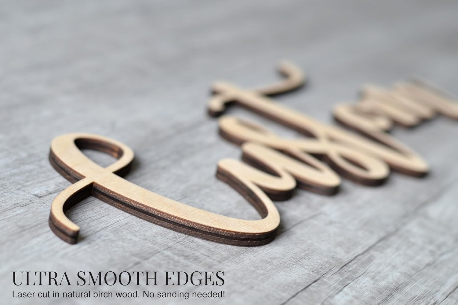 Wooden Name Signs | Personalized Wooden Name Signs and Letters | Customizable Home Decor | Surface Inspired - Image 6