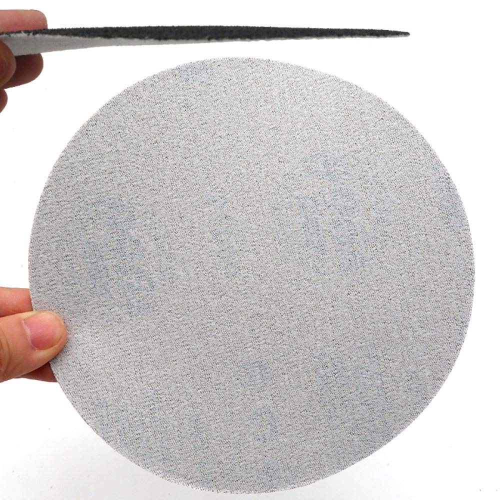 20pcs 6 pulgadas 150 mm Discos de lijado a prueba de agua Gancho y amp; Bucle de papel de lija de carburo de silicio húmedo/seco de grano 60 a 10000 para pulir, surtido B