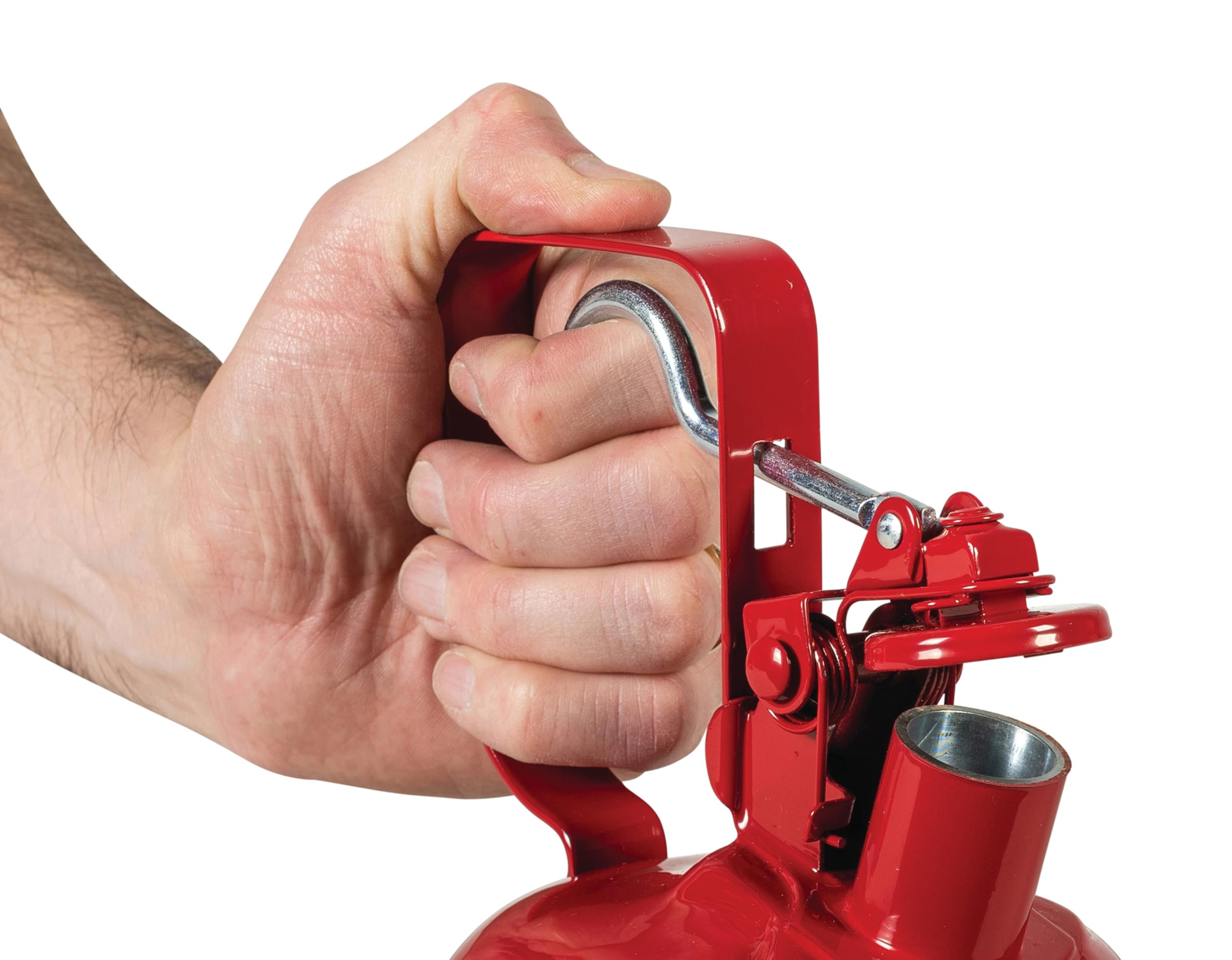 Sicherheitsbehälter 10301 Typ I mit Auslösesystem, Stahl, 4L, Rot