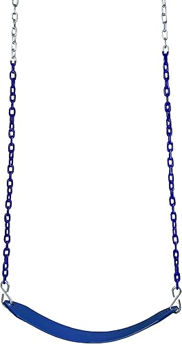 Gorilla Playsets 04-0002-KK Deluxe Swing Belt - Caramelo con Cadenas Caqui