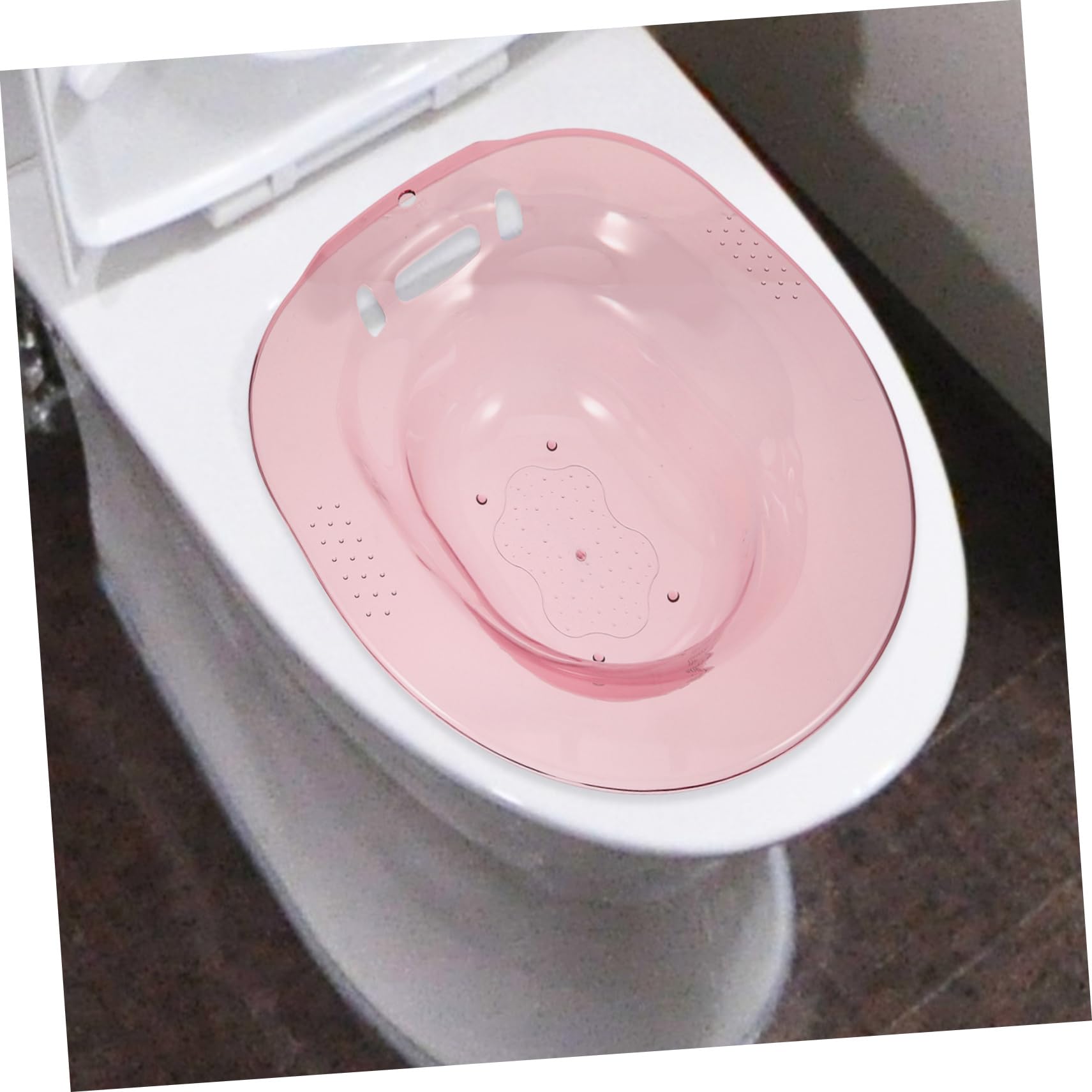 Sitzbad Basin Pet für Schwangere und Senioren Robustes Langlebiges Design Einfach zu Reinigen Lagern zur Linderung von Beschwerden für Körperpflege