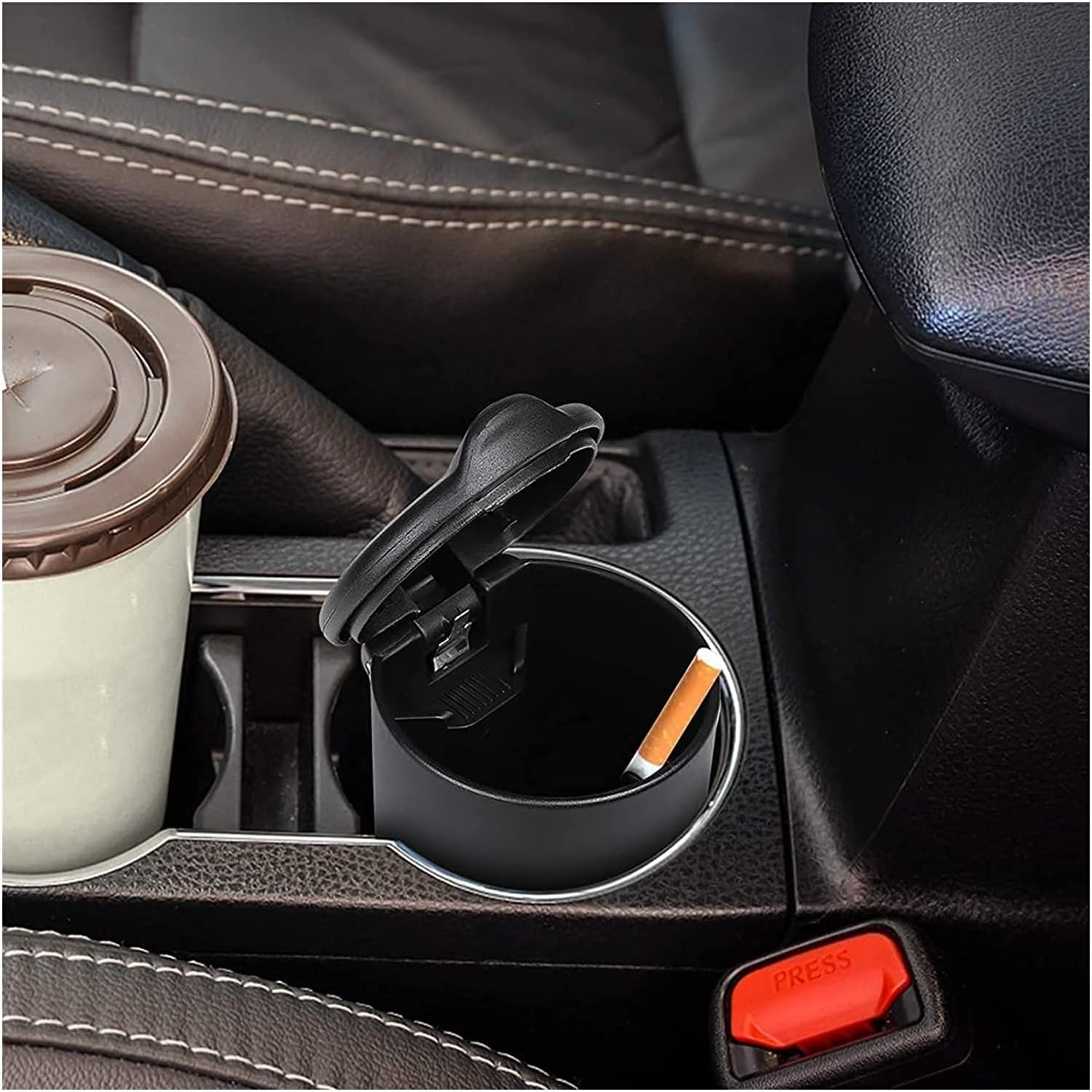 Car Ashtray Garbage Coin Storage Cup Container Cigar Ash Tray Car Styling Universal Size 1PCS