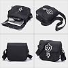 Shoulder Bag Trapstar Bag Fashion Shoulder Bag Leisure Chest Bag Belt Bag Office Small Backpack Hip Hop Crossbody Bag Black + Blue Color: Clear