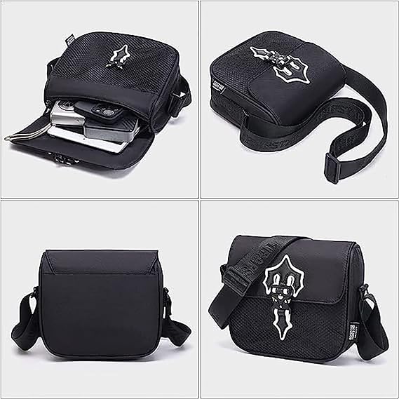 Shoulder Bag Trapstar Bag Fashion Shoulder Bag Leisure Chest Bag Belt Bag Office Small Backpack Hip Hop Crossbody Bag Black + Blue Color: Gray