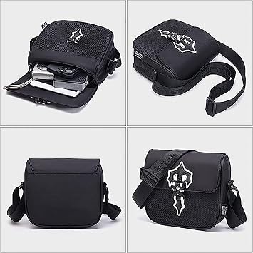 Shoulder Bag Trapstar Bag Fashion Shoulder Bag Leisure Chest Bag Belt Bag Office Small Backpack Hip Hop Crossbody Bag Black + Blue Color: Gray