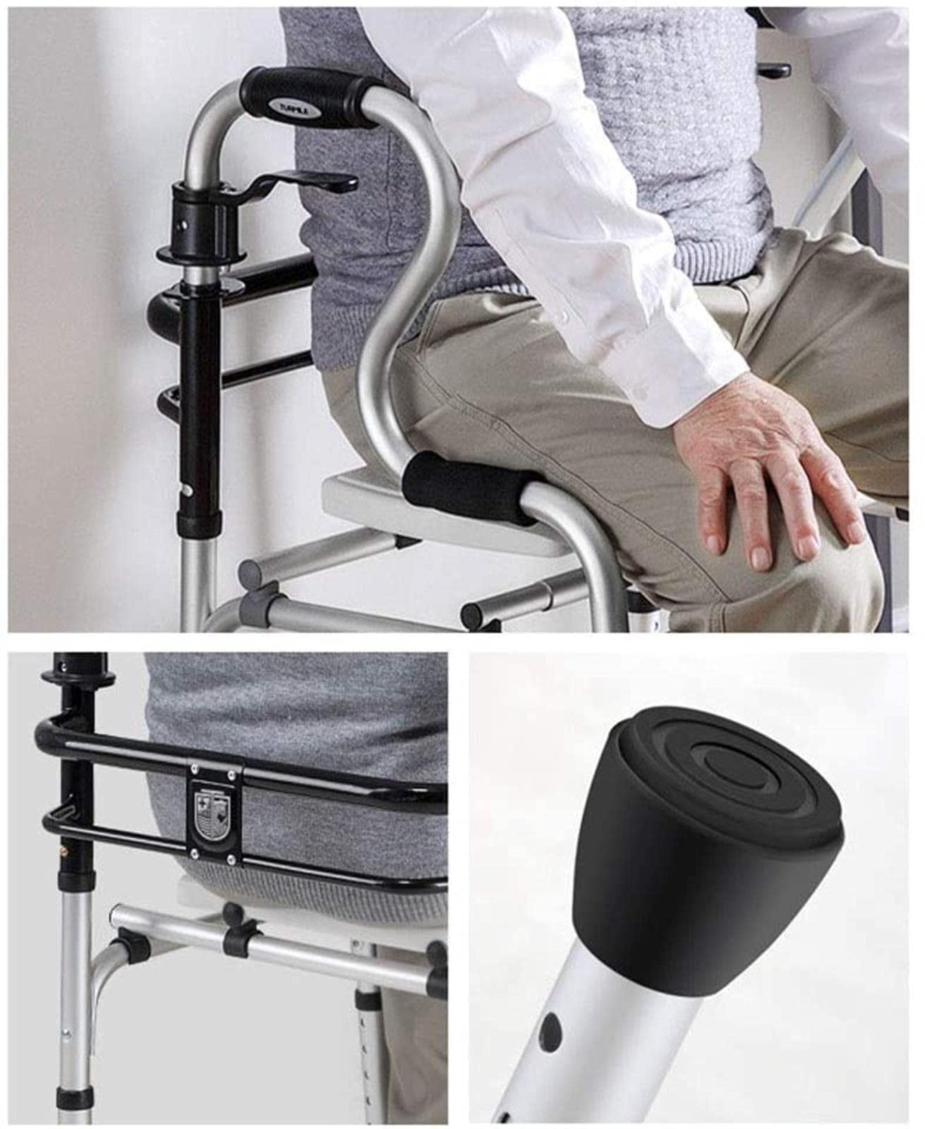 Rollator Chodzik Standardowy chodzik Rollator Chodzik w podeszłym wieku Chodzik niepełnosprawny Wspomaganie chodzenia przy złamaniach Tęsknota za Comfortable anniversary