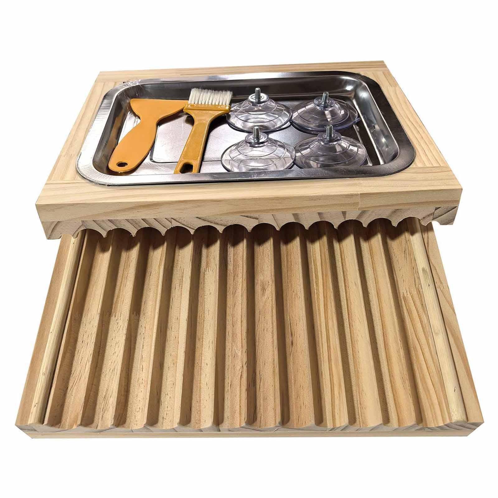 Tablero De Madera Para Esferas De Carne Con Base De Succión,19mm