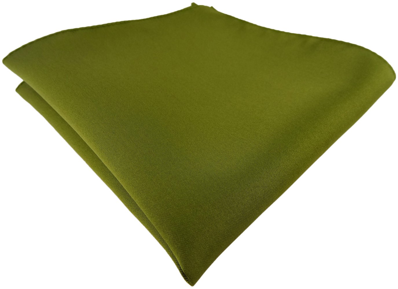 Tigertie Men's Fern Green Plain Necktie - Green - One Size