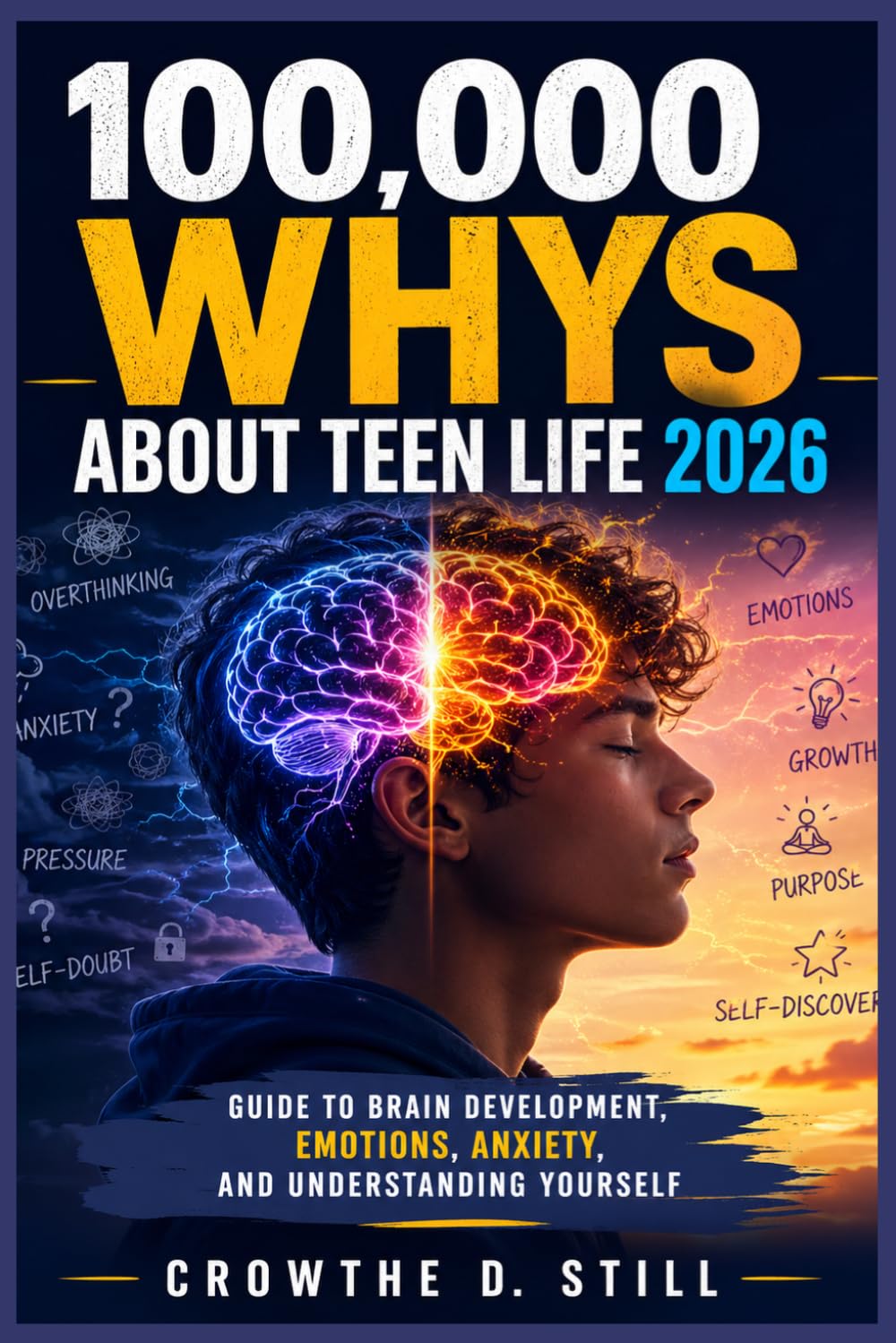 100,000 WHYS ABOUT TEEN LIFE 2026: Guide To Brain Development, Emotions, Anxiety, And Understanding Yourself