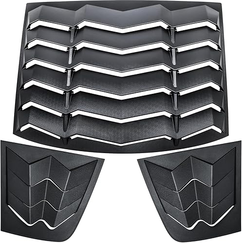 Miniatura 9 de Rejilla de ventana trasera y lateral para Dodge Charger 2011-2024 SXT GT RT Scat Pack SRT Hellcat Widebody Redeye Daytona Parabrisas, cubierta solar