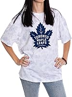 Vista 11 de Calhoun NHL - Camiseta de manga corta con hombros caídos y cuello redondo para mujer