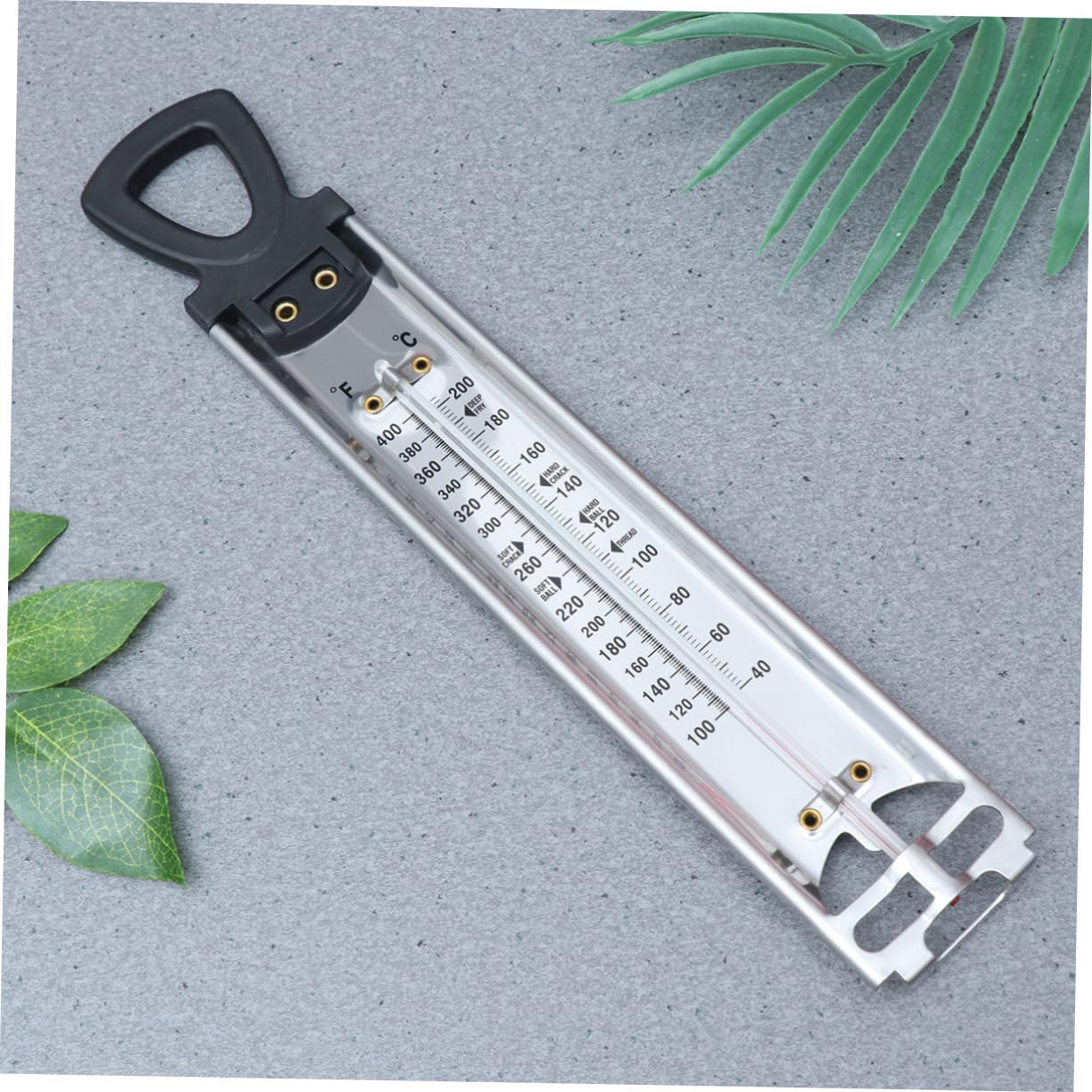 Thermomètre à Bonbons Suspendu Double Échelle 2pcs Pvc