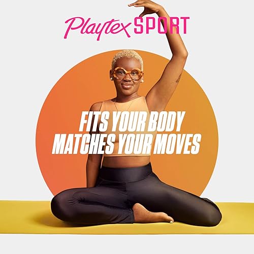 Miniatura 5 de Playtex Tampones deportivos, absorción regular, sin fragancia, 54 unidades (3 paquetes de 18 unidades)