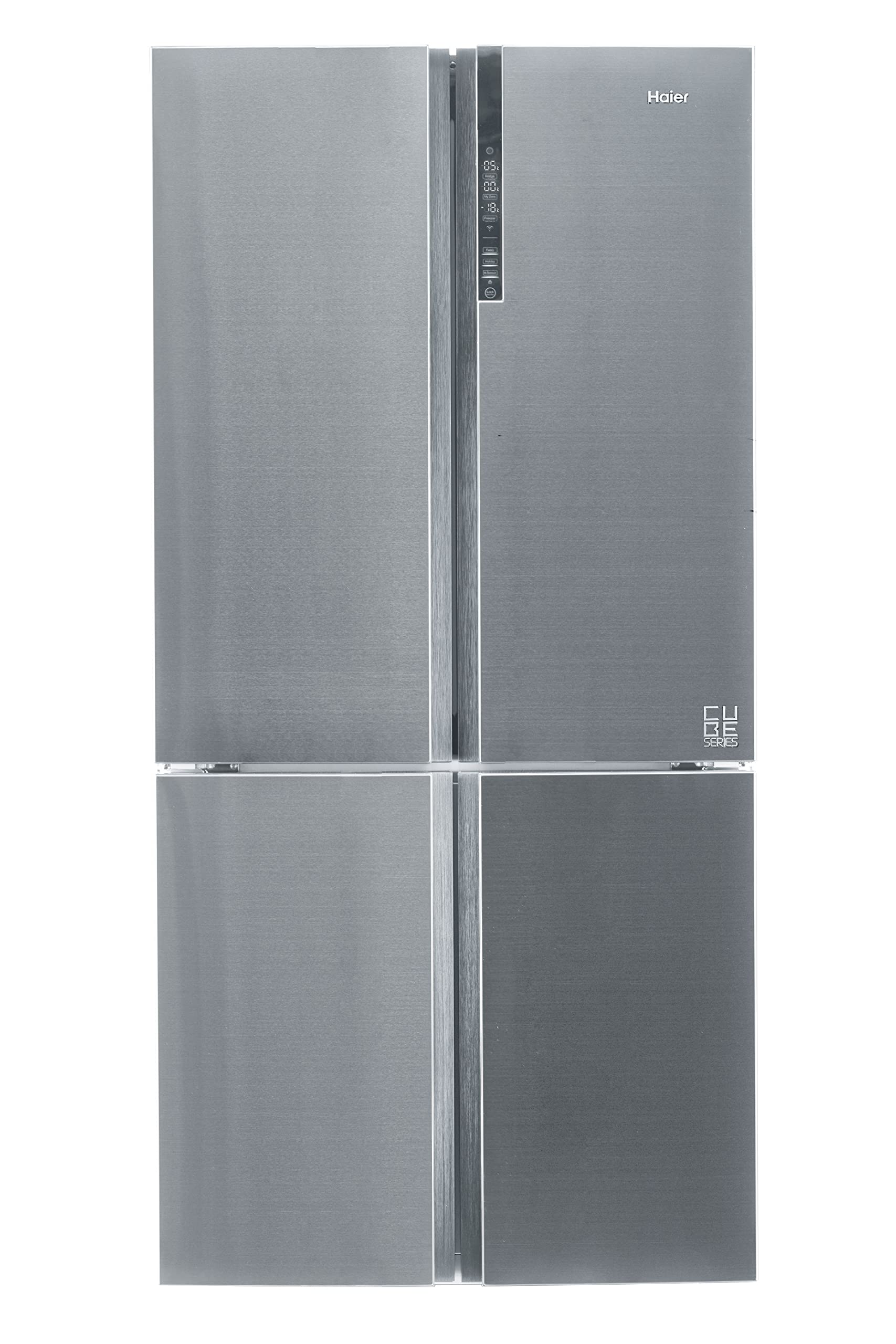 Haier 34004160 Kühl-Gefrier-Kombination, Edelstahl, Serie 7