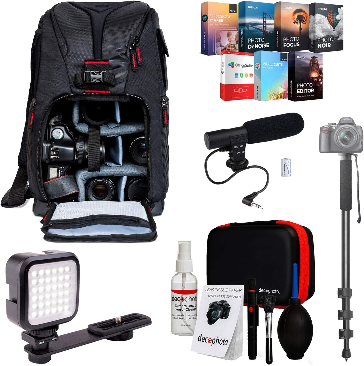 Deco Gear Pro Mobile Video Elite Bundle Including Sling