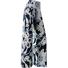 Women's Stretchy Wide Leg Palazzo Lounge Pants Casual Comfy High Waist Palazzo Pants