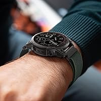 Vista 24 de ANCOOL Correa compatible con Garmin Fenix 7X/6X/5X, correas de nailon de fácil ajuste de 1.024 in para Garmin Fenix 3/5X Plus/6X Pro/Tactix Negro