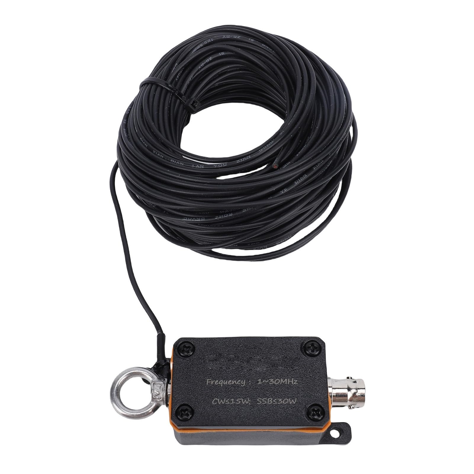 Media Antena Alimentada por el Extremo Banda Ancha Compacta y Portátil de 1-30 MHz para Entusiastas de la Radioafición Aleación de Aluminio