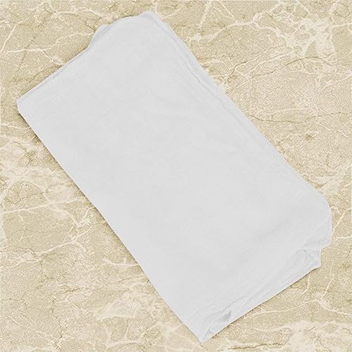 Miniatura 7 de Shop Towels Paquete de 50 trapos de limpieza reutilizables Algodón de calidad duradero 13 x 13 pulgadas Lavable a máquina Adecuado para todos
