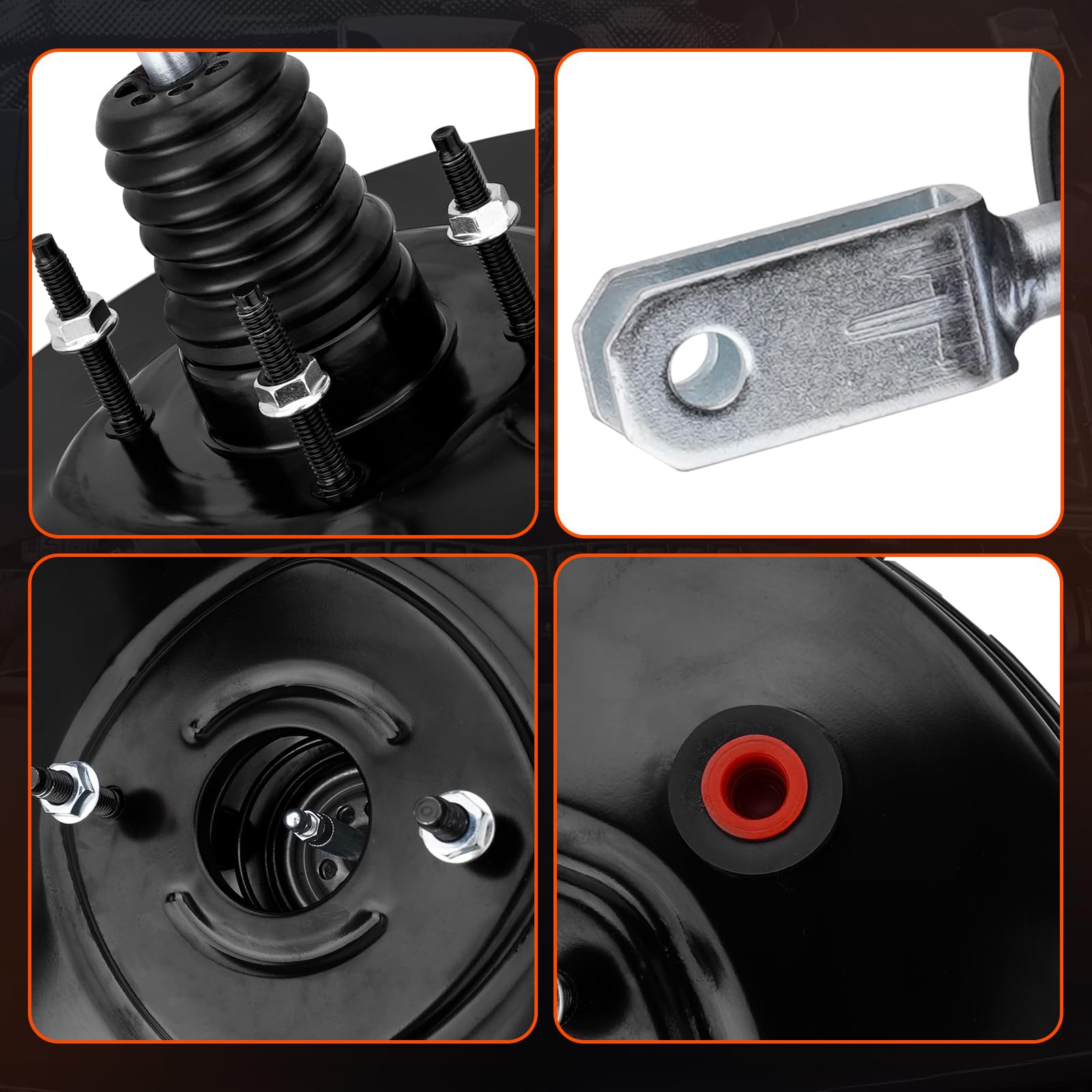 54-74232 Vacuum Power Brake Booster Compatible with 2007-2010 Lincoln MKX, 2007-2010 Ford Edge, 2007-2015 Mazda CX-9 3.5L 3.7L V6 Replace # 7T4Z2005A 8T4Z2005A AT4Z2005A TDY14380ZA TD1143800Z