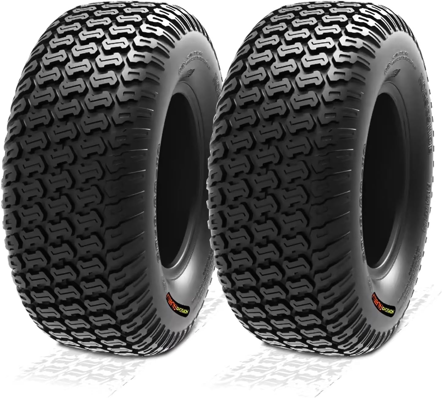 HORSESHOE FALABELLA 2 New 20x8.00-8 / 20x8-8 6PR T198 TURF-KING LAWN MOWER GOLF TIRES LRC Heavy Duty 208008 20x8x8 Color-Sidewall (20x8.00-8 6Ply)