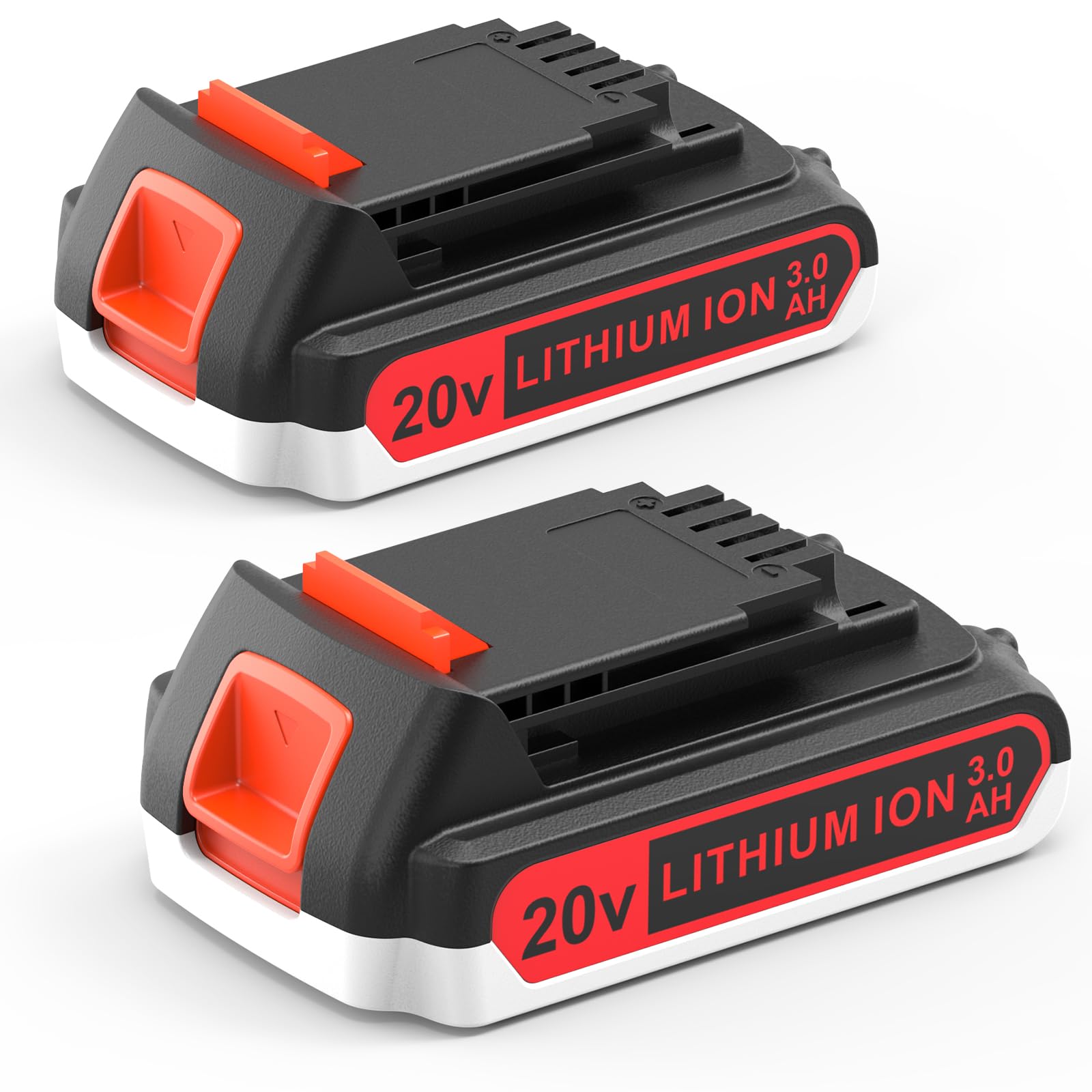 PEYESTEN2 Pack Extended Capacity 3.0Ah 20v Battery Replacement for Black and Decker 20v Max Lithium Battery LBXR20, Compatible with All Black and Decker 20v Cordless Power Tools and Charger.