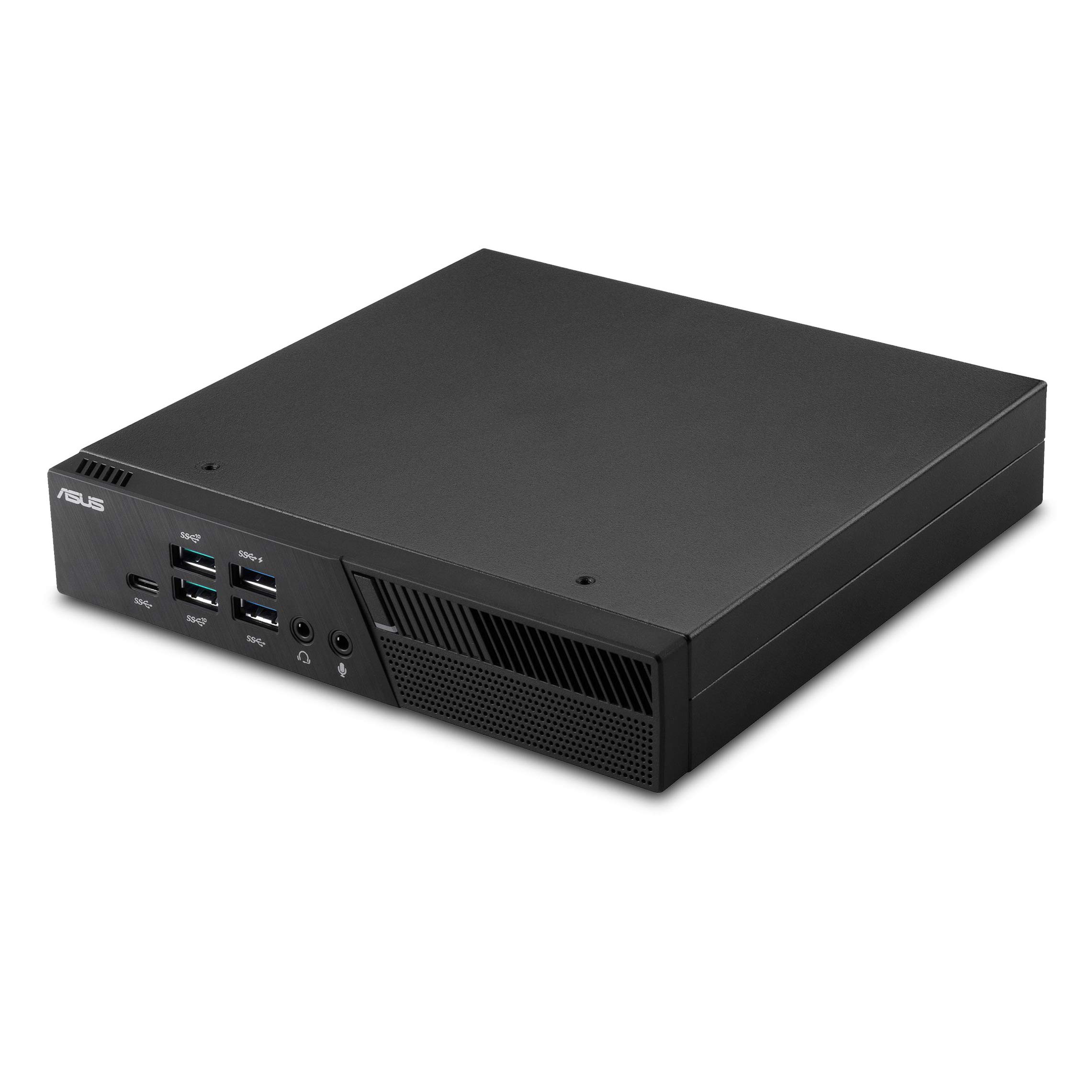 ASUS PB60 Mini PC with Intel Core i3-8100T (4GB RAM, 500GB HDD, HDMI, DisplayPort, com Port, 802.11 AC WiFi, Bluetooth, Gigabit LAN, Windows 10 Pro, Vesa Mount) PB60-B3041ZC
