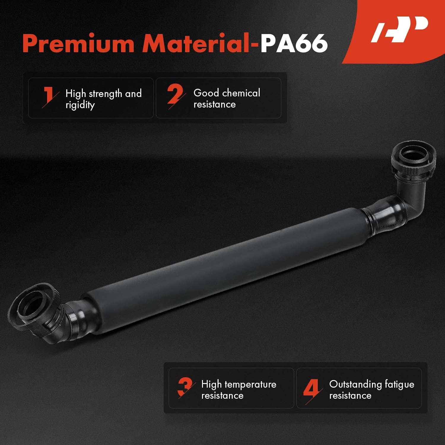 A-Premium Engine Crankcase Breather Hose Compatible with BMW X5 2003-2006, X3 2004-2006, Z4 2003-2005, Z3, Z3, 320i, 323Ci, 323i, 323ti, 325Ci, 325i, 325xi, 328Ci, 328i, 330Ci, 330i, 330xi, 525i, 530i